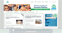 Desktop Screenshot of anpeextremadura.es