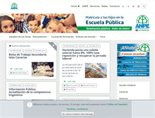 Tablet Screenshot of anpeextremadura.es